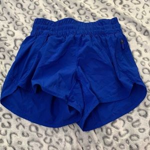 Lululemon royal blue tracker short